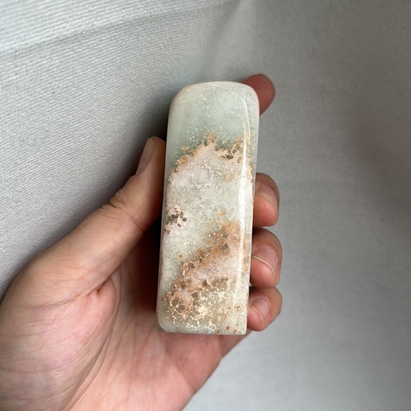 Caribbean Calcite Freeform Crystal #3 - Picture 3 of 7